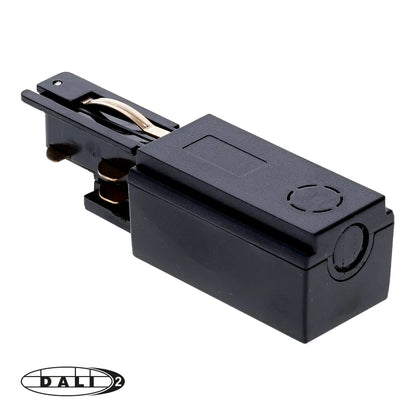DALI 3-fase Rail | Power Connector | Links | Zwart