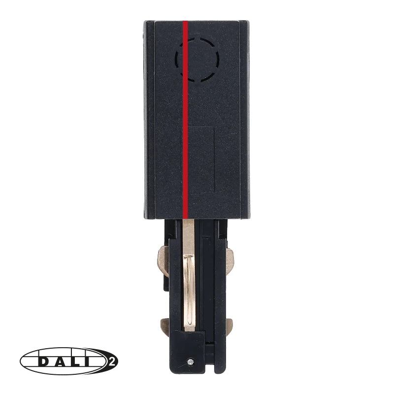 DALI 3-fase Rail | Power Connector | Links | Zwart