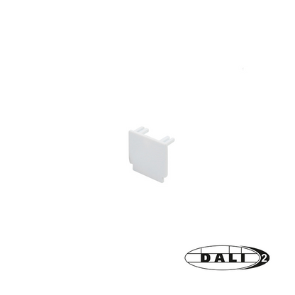 DALI 3-fase Rail | Eindkap | Wit