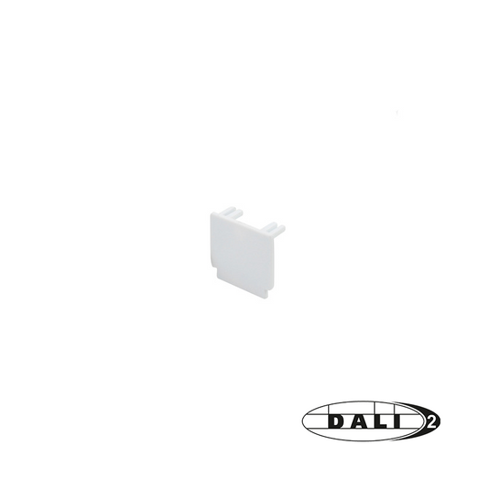 DALI 3-fase Rail | Eindkap | Wit