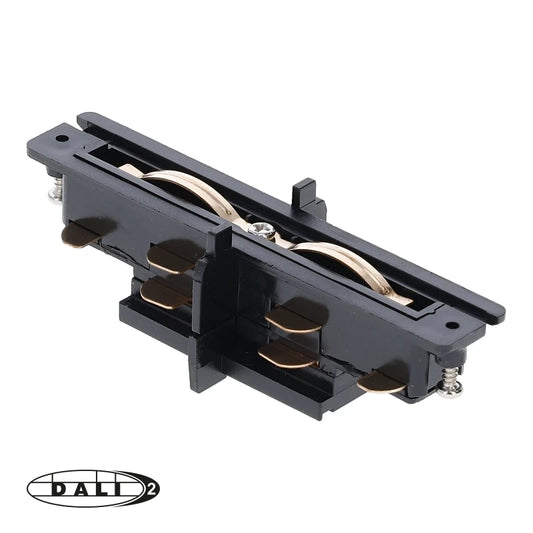 DALI 3-fase Rail | I-vorm Connector | Zwart