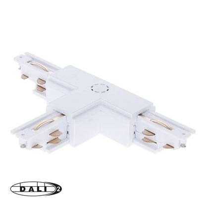 DALI 3-fase Rail | T-vorm Connector | RIGHT-1 | Wit