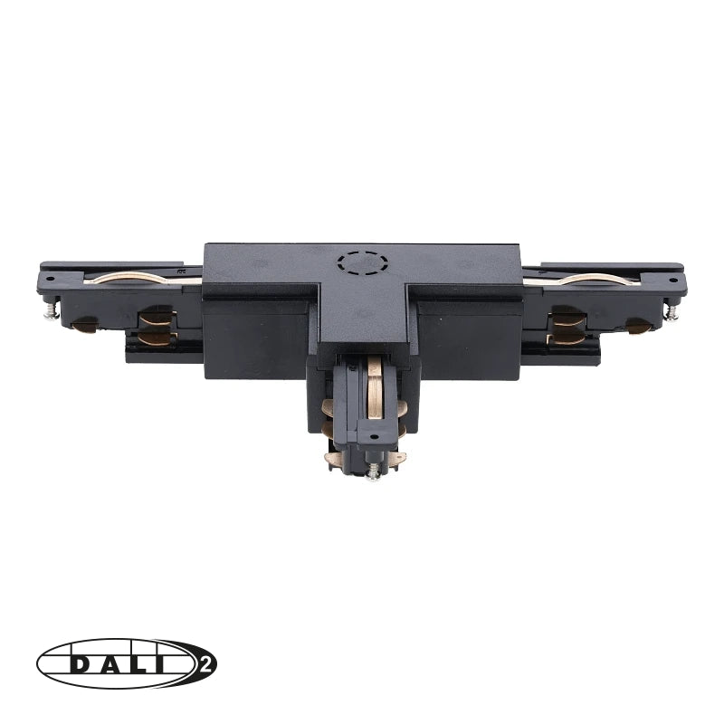 DALI 3-fase Rail | T-vorm Connector | RIGHT-1 | Zwart