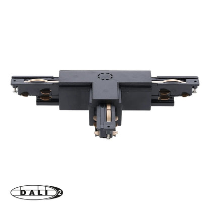 DALI 3-fase Rail | T-vorm Connector | RIGHT-1 | Zwart