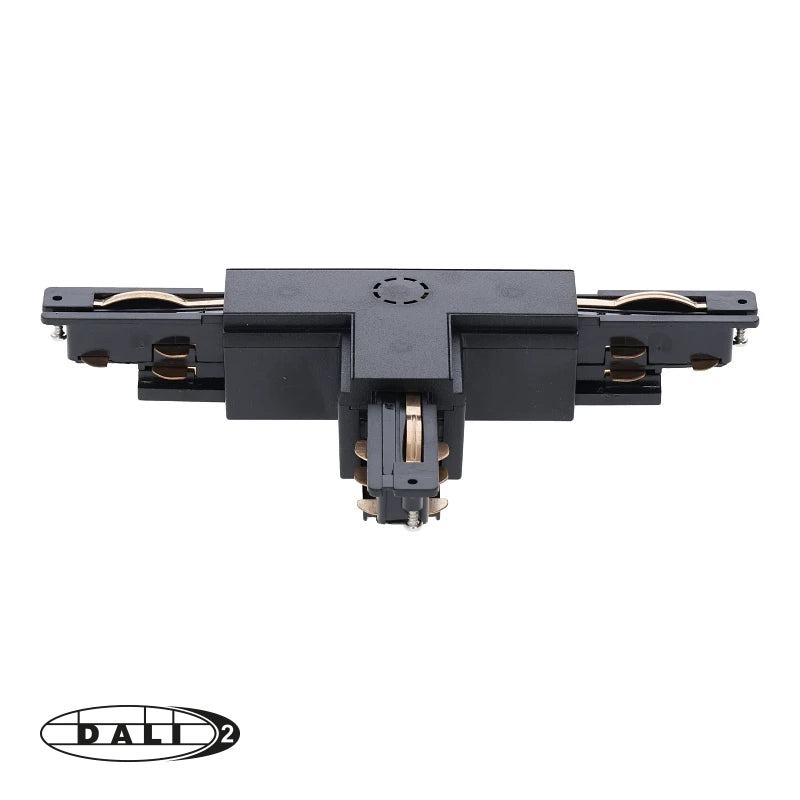 DALI 3-fase Rail | T-vorm Connector | RIGHT-2 | Zwart