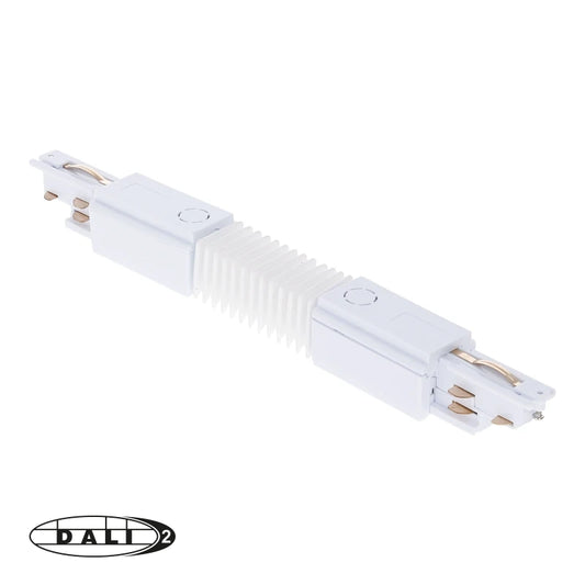DALI 3-fase Rail | Flexibele Connector | Wit