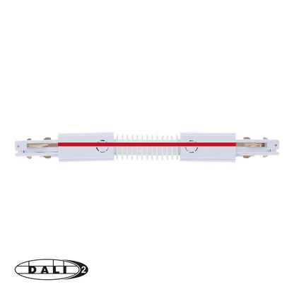DALI 3-fase Rail | Flexibele Connector | Wit