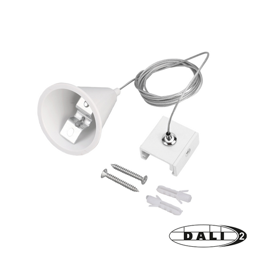 3-fase Rail | Pendelset | 1.5 Meter | Wit (variant 808907)