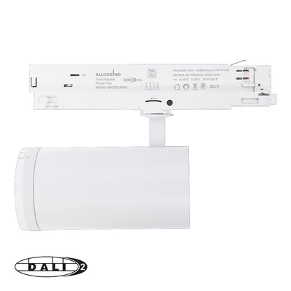 DALI 3-fase Railspot Zoomaro 30W Wit