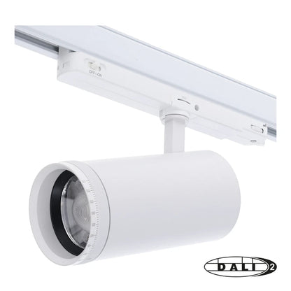 DALI 3-fase Railspot Zoomaro 30W Wit