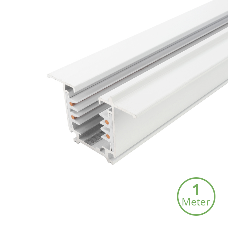 Lumexa Tracivo 3-Fase inbouwrail wit 100cm