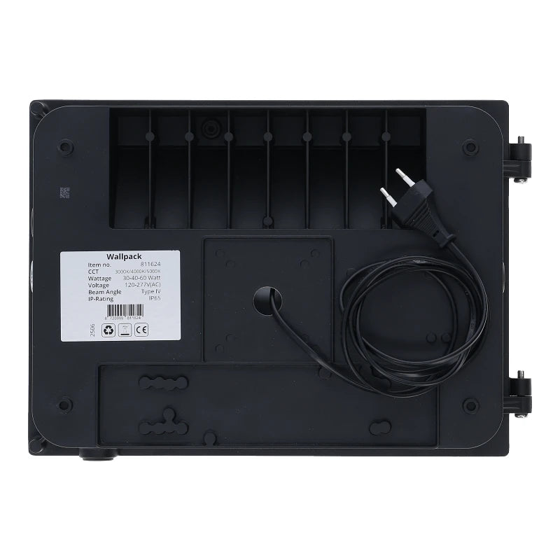 Lumexa Desmoso LED Gevelarmatuur 30W/40W/60W 0-10V Dimbaar CCT-Switch met Sensor