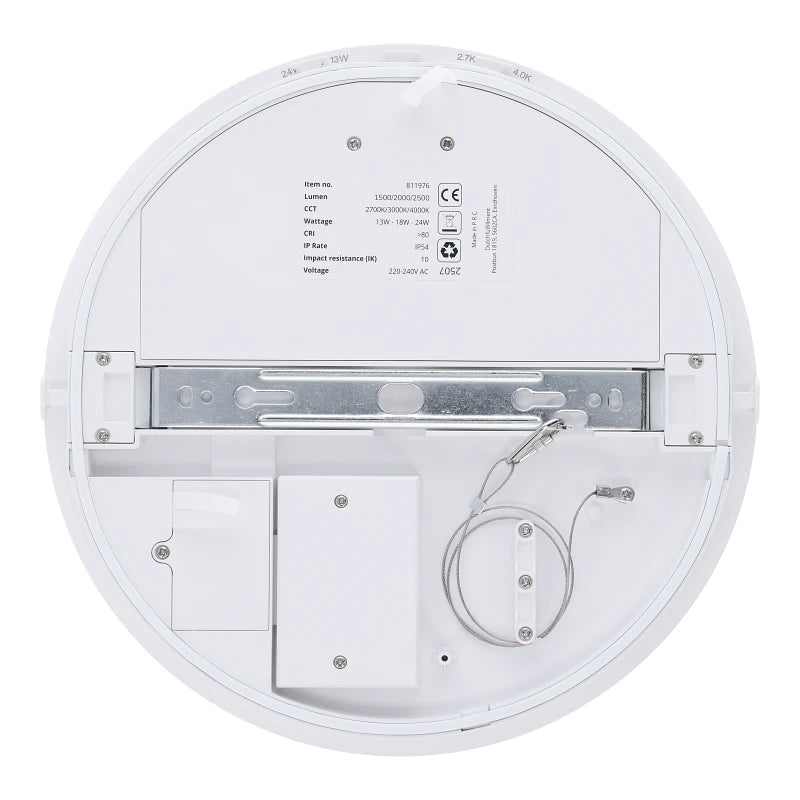 Lumexa Nomoso LED Plafonniere 13W/18W/24W CCT-Switch IP54 Ø280 mm