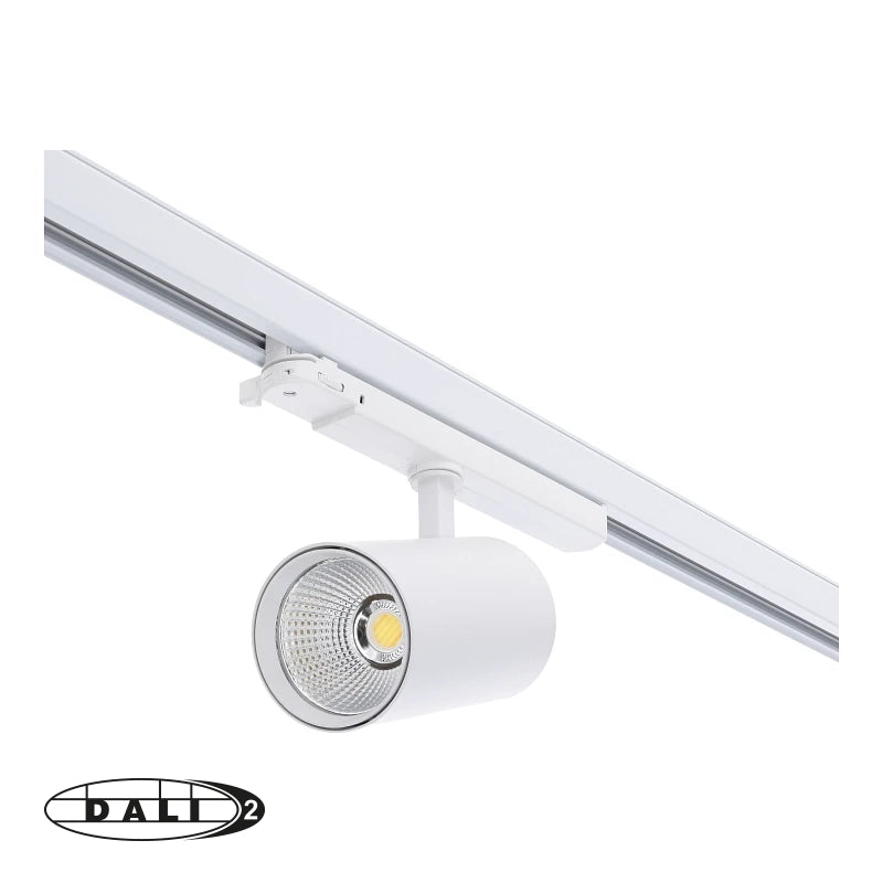 DALI 3-fase Railspot Rosalivo 10W-20W-30W Wit Dimbaar CCT