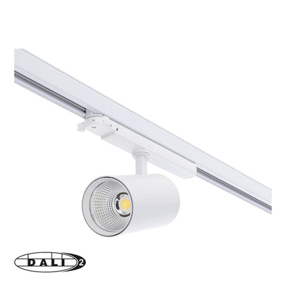 DALI 3-fase Railspot Rosalivo 10W-20W-30W Wit Dimbaar CCT