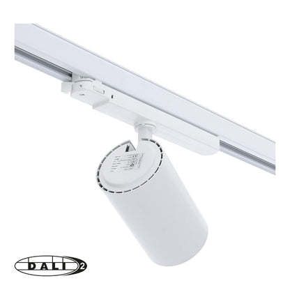 DALI 3-fase Railspot Rosalivo 10W-20W-30W Wit Dimbaar CCT