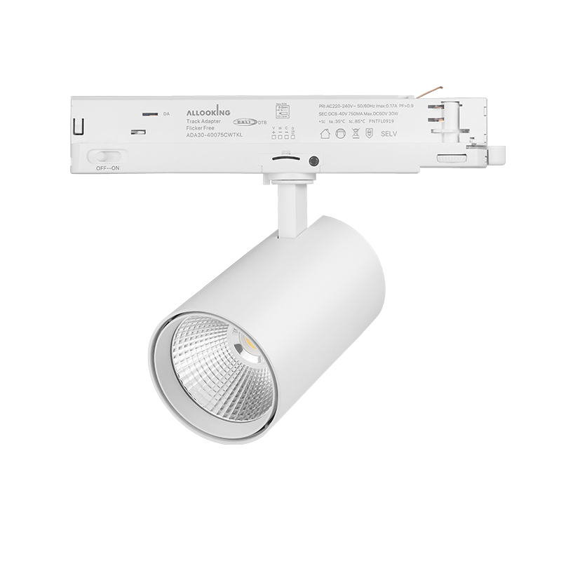 DALI 3-fase Railspot Rosalivo 10W-20W-30W Wit Dimbaar CCT