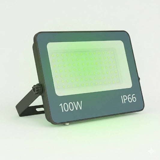 Lumexa Istoso LED Breedstraler 100W Groen Licht IP66