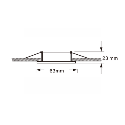 Delaro | Inbouwspot | Kantelbaar | zaagmaat Ø58mm | MR11