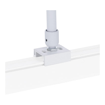 Spanningsrail Ophangsysteem | Draadeind | 30cm/60cm | Wit | 2 Stuks