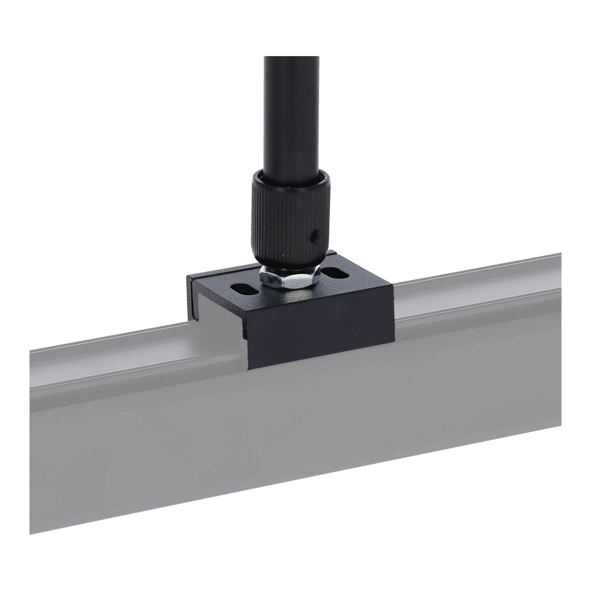 Spanningsrail Ophangsysteem | Draadeind | 50cm/100cm | Zwart | 2 Stuks