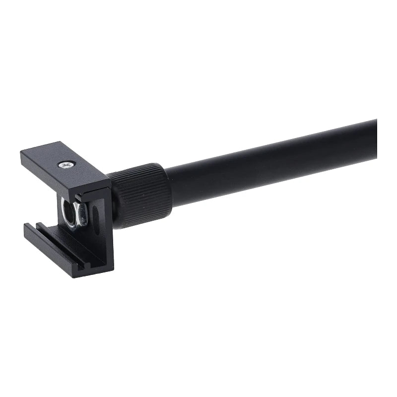 Spanningsrail Ophangsysteem | Draadeind | 50cm/100cm | Zwart | 2 Stuks