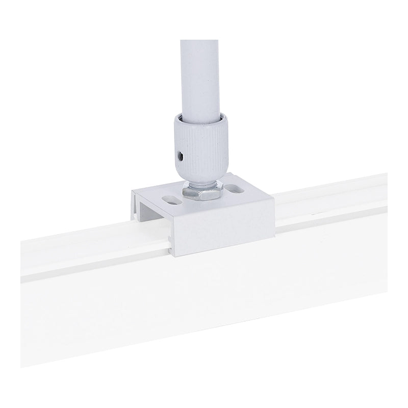 Spanningsrail Ophangsysteem | Draadeind | 100cm/200cm | Wit | 2 Stuks