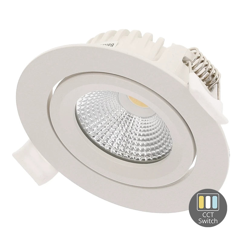 Lumexa Vardaro LED Inbouwspot Slim-Fit 4W/6W CCT-Switch Zaagmaat Ø68-75 mm