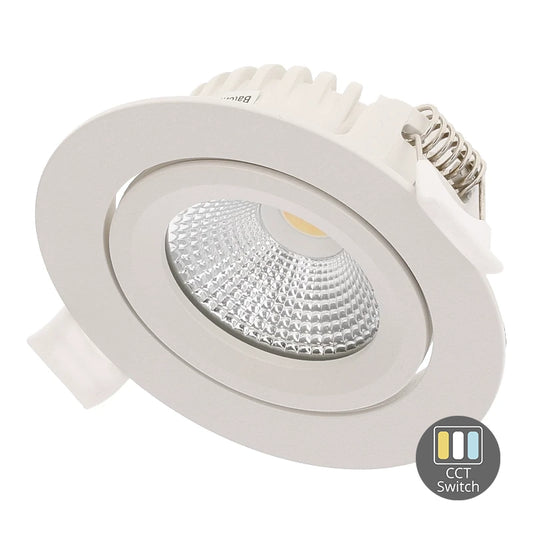 Lumexa Vardaro LED Inbouwspot Slim-Fit 4W/6W CCT-Switch Zaagmaat Ø68-75 mm