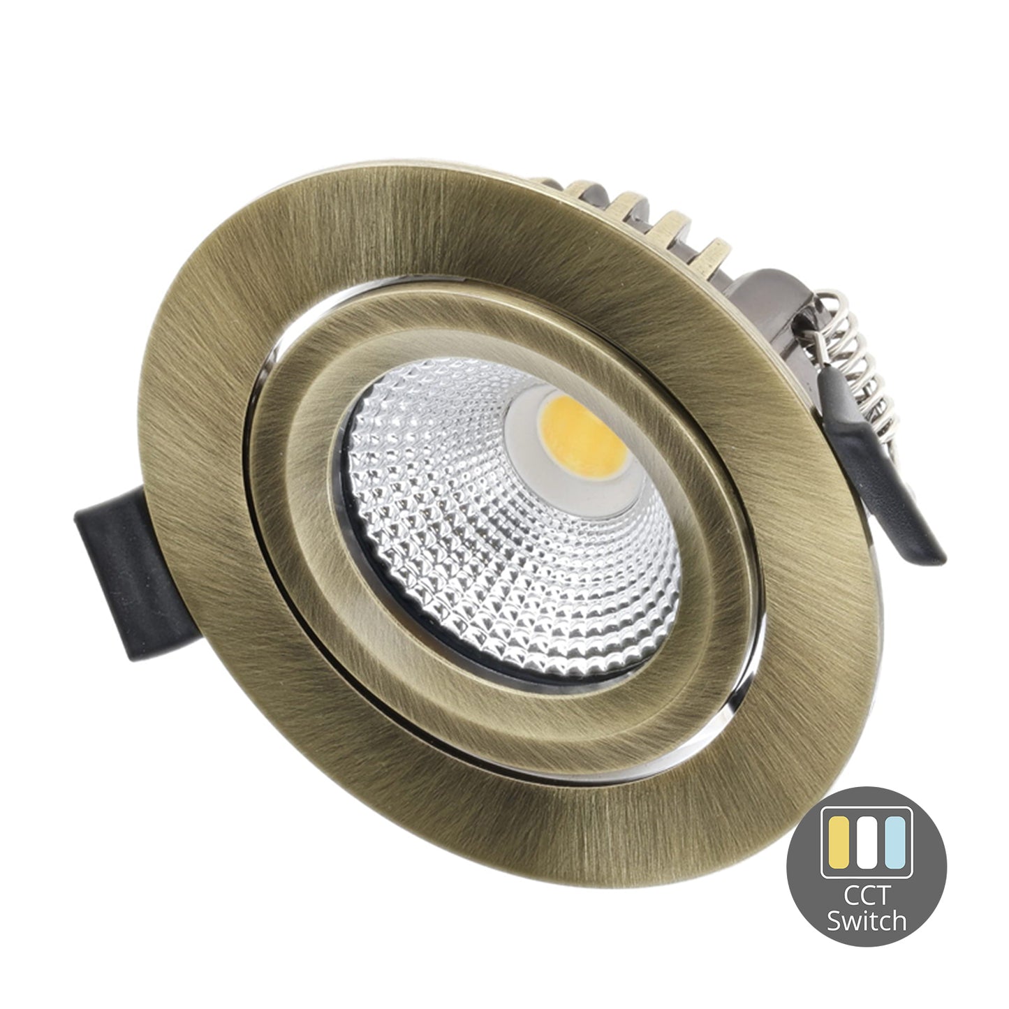 Lumexa Vardaro LED Inbouwspot Slim-Fit 4W/6W CCT-Switch Zaagmaat Ø68-75 mm