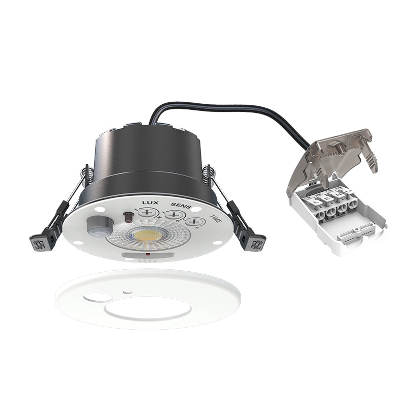 Lumexa Odessaro LED Inbouwspot 6W CCT-Switch met PIR Sensor IP65 Zaagmaat Ø68-75 mm