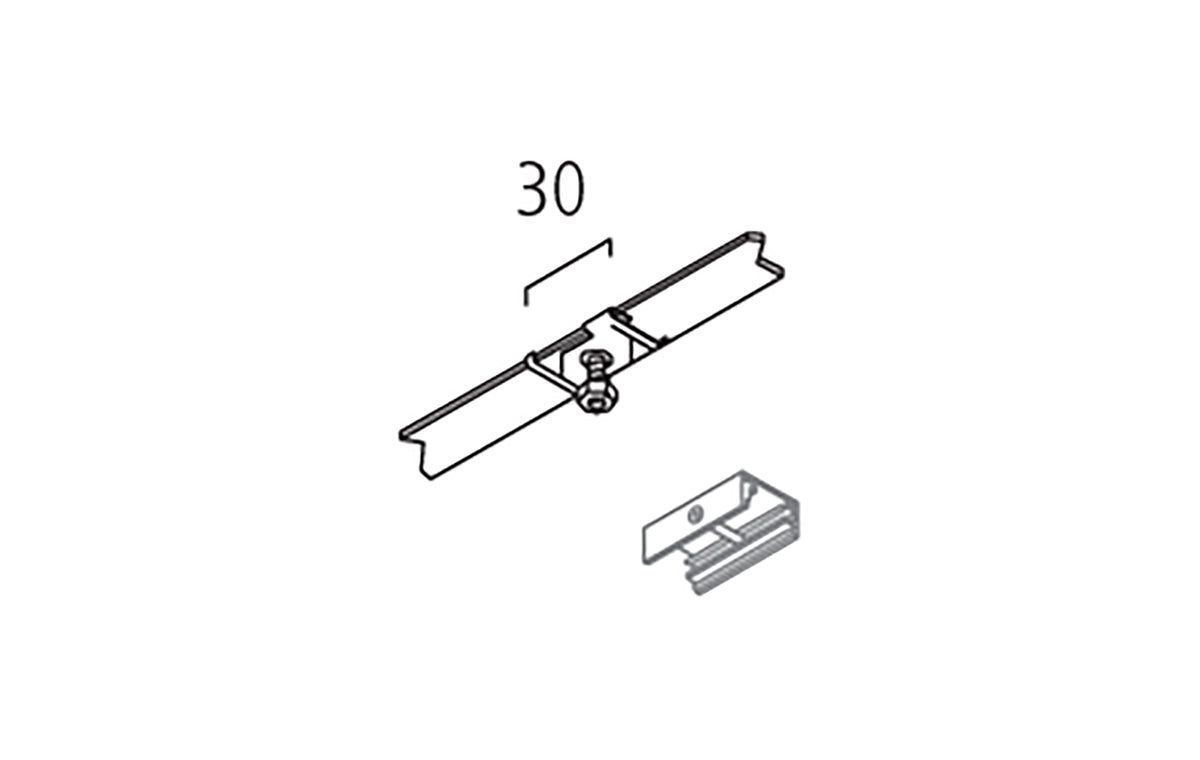 MacBright EUTRAC 3F Montage Clip T-profiel Systeemplafond icm 99-018