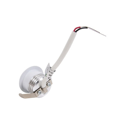 Phobaro | Mini inbouwspot | zaagmaat Ø27mm | Dim2Warm | 1.5W | Wit | IP44
