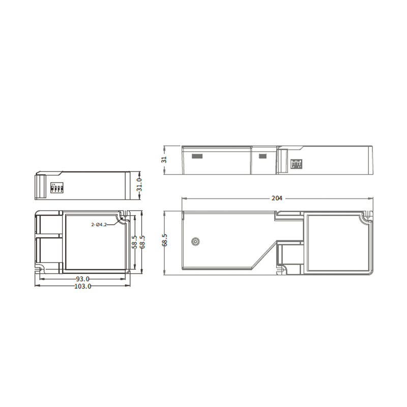 DALI Driver | 6-42V | 450-1100mA