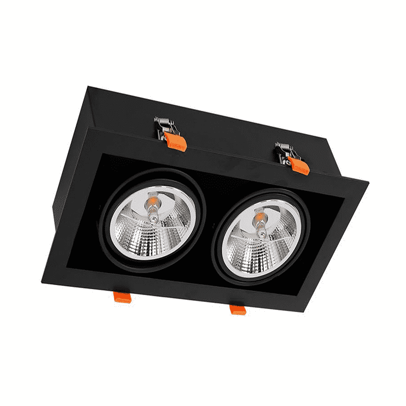 Lumexa Pasitheo AR111 Inbouwarmatuur Dubbel Zaagmaat 315 x 160 mm