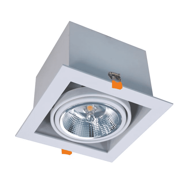 Lumexa Pasitheo AR111 Inbouwarmatuur Enkel Zaagmaat 160 x 160 mm