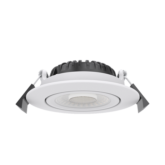 Lumexa Mirano LED Inbouwspot Slim-Fit 5W/7W CCT-Switch IP65 Zaagmaat Ø68-75 mm