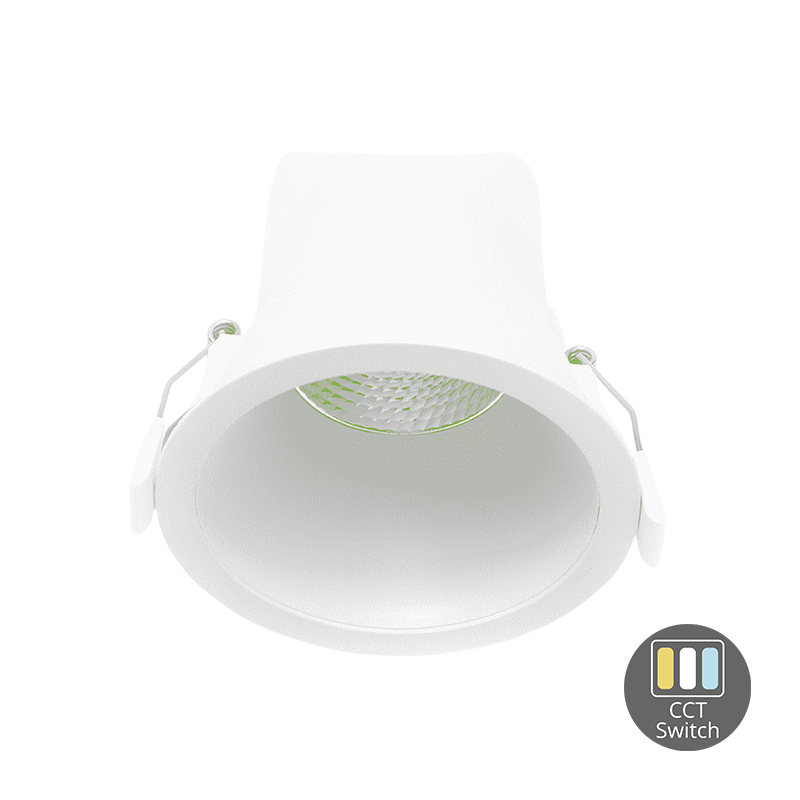 Lumexa Miraclo LED Inbouwspot 6W of 9W CCT-Switch IP44
