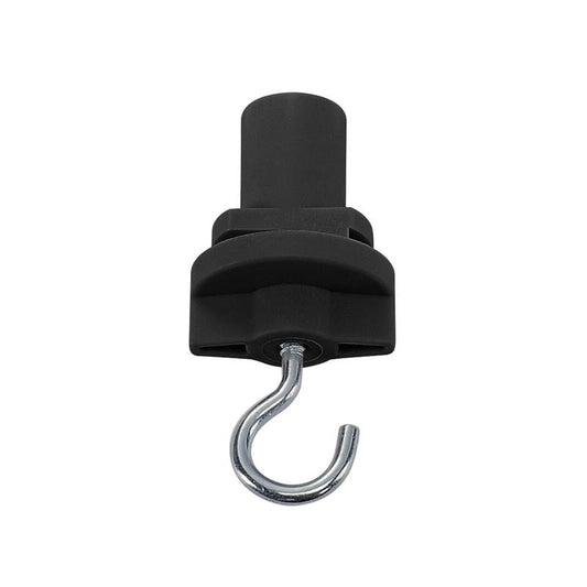 3-fase Adapter | met Haak | Zwart