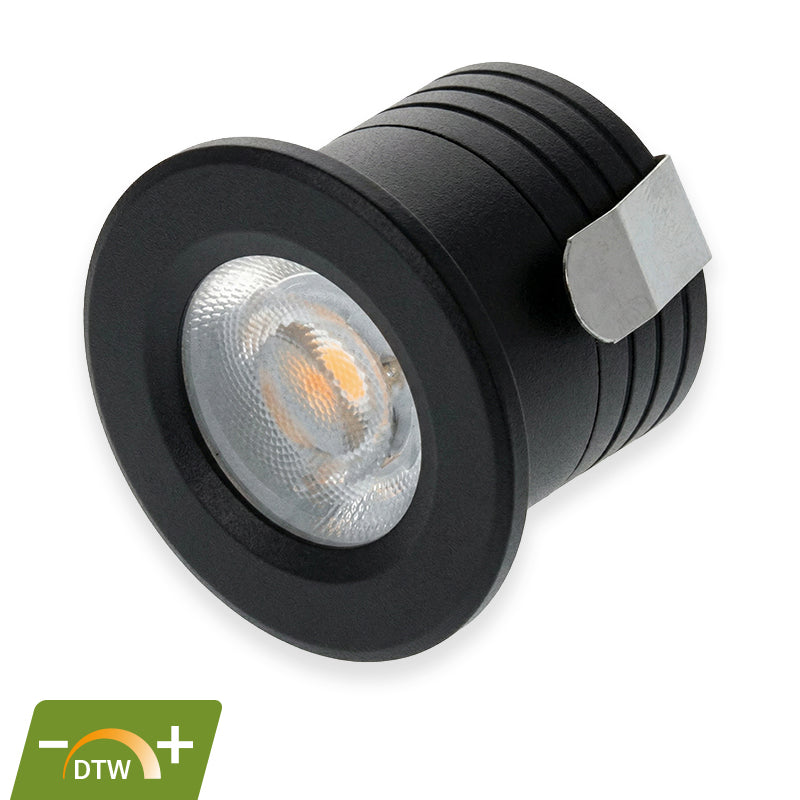 Lumexa Phobaro LED Mini Inbouwspot 2W Dim2Warm IP44 Zaagmaat Ø27 mm