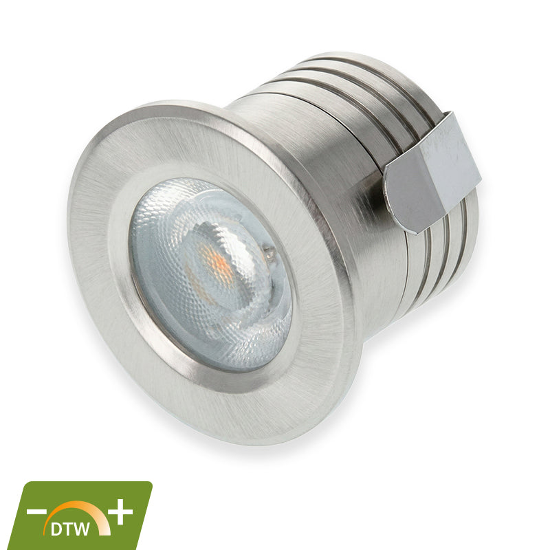 Lumexa Phobaro LED Mini Inbouwspot 2W Dim2Warm IP44 Zaagmaat Ø27 mm