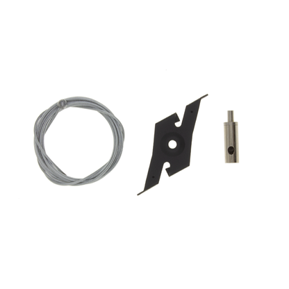 Pendelset Clip | 2 Meter | Zwart | voor 3-fase Rails