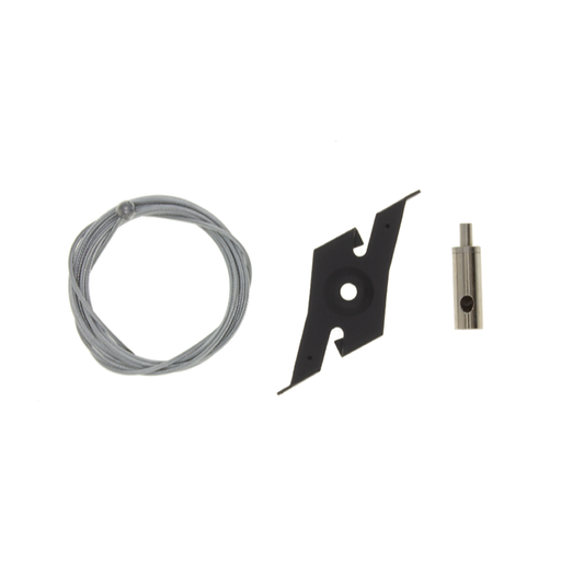 Pendelset Clip | 2 Meter | Zwart | voor 3-fase Rails