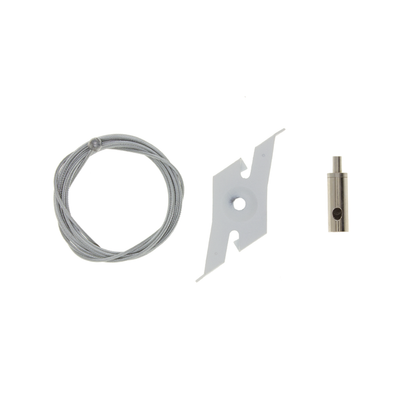 Pendelset Clip | 2 Meter | Wit | voor 3-fase Rails