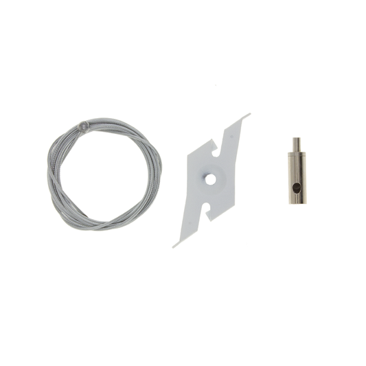 Pendelset Clip | 2 Meter | Wit | voor 3-fase Rails
