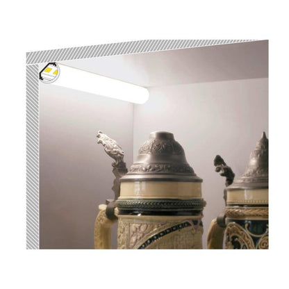 Lumexa Aluminium hoekprofiel 1m met cirkelvormige cover voor LED-strip tot 10 mm
