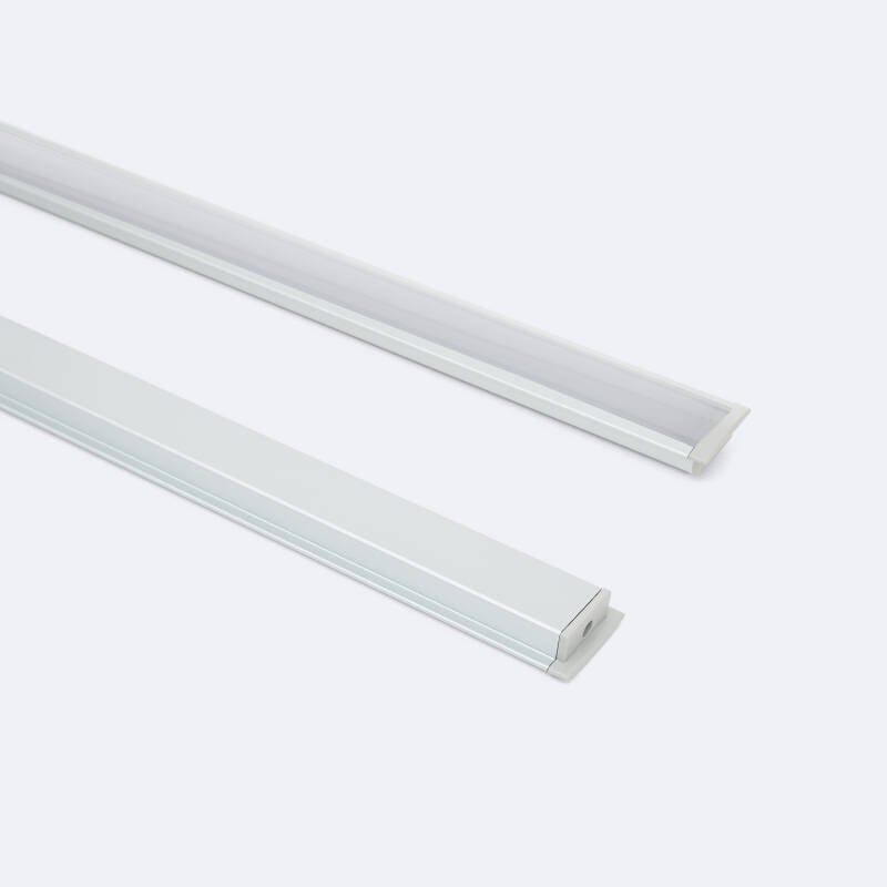 Perfil de aluminio empotrable | para tira LED de hasta 12 mm