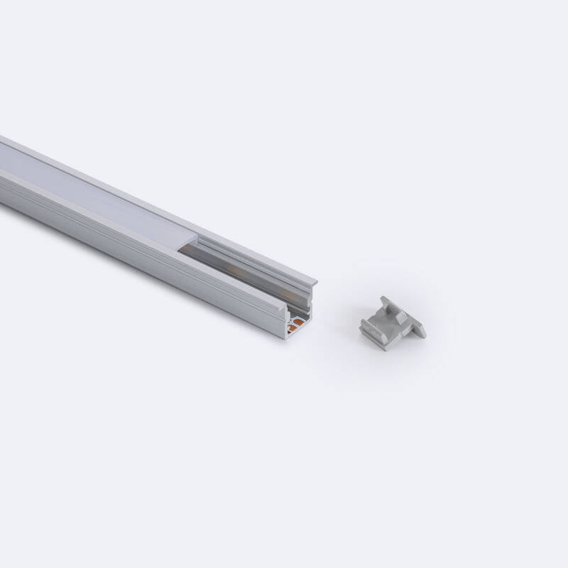 Aluminium profiel inbouw | voor LED-strip tot 6mm