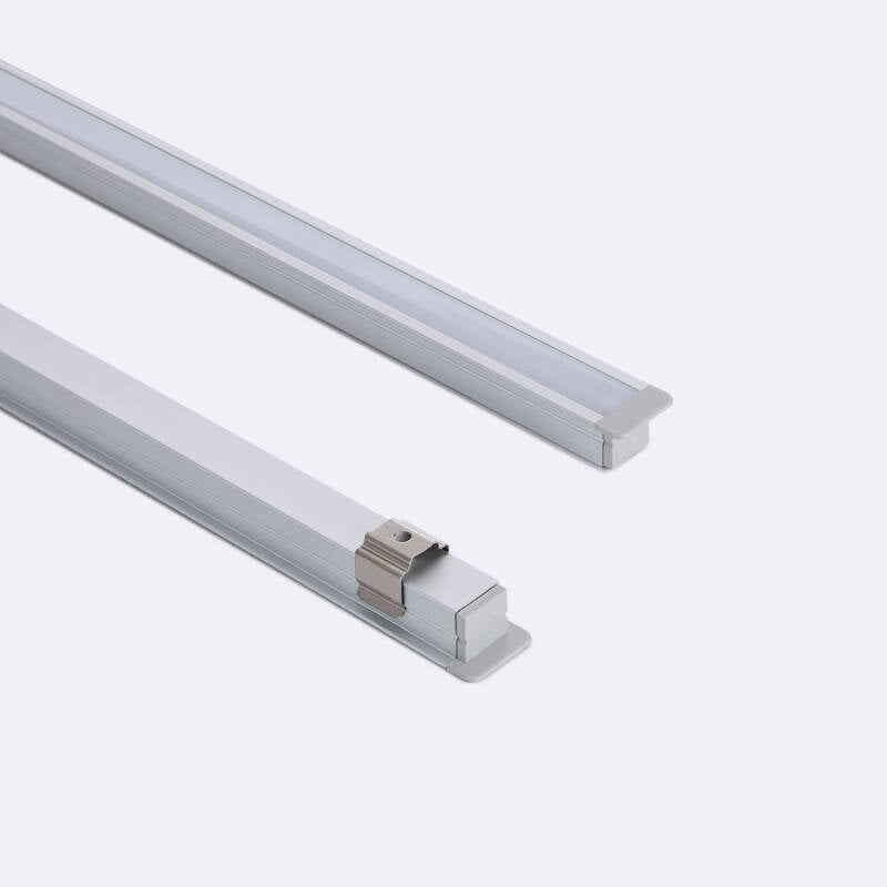 Aluminium profiel inbouw | voor LED-strip tot 6mm