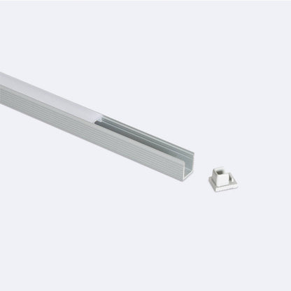 Lumexa Aluminium mini-opbouwprofiel voor LED-strip tot 6 mm